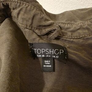 Topshop Brown Jacket